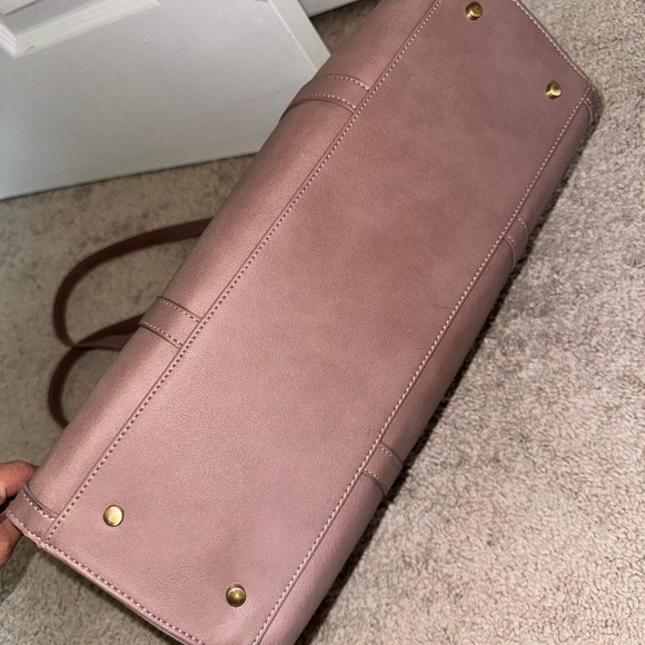 Lilac tote bag / laptop bag - Picture 4 of 7